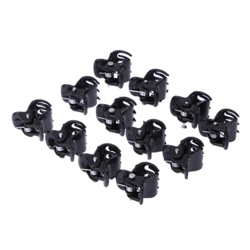 

50Pcs/pack Women Hair Claw Black/Colorful Mini Hair Clips Girls Gifts Plastic Hair Clamp Accessories Wholesale