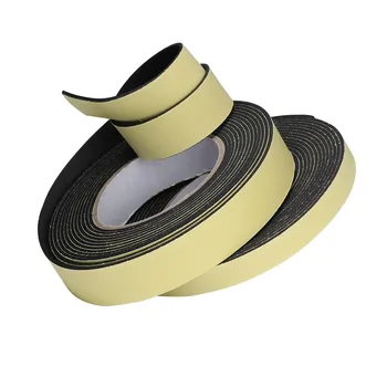 3/5m Single Sided Adhesive Weather Stripping Foam Sponge Rubber Strip Waterproof Tape For Window Door Seal Strip 
3/5m Single Sided Adhesive Weather Stripping Foam Sponge Rubber Strip Waterproof Tape For Window Door Seal Strip