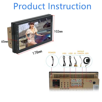 Car Multimedia Player Car Mp5 Player Andriod 8.1 2 Din 7" Car Mp3 Mp4 Audio Radio Stereo GPS Navigation HD Autoradio WiFi USB FM
Car Multimedia Player Car Mp5 Player Andriod 8.1 2 Din 7" Car Mp3 Mp4 Audio Radio Stereo GPS Navigation HD Autoradio WiFi USB FM