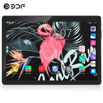 BDF 10 Inch 4/Quad Core Android 7.0 Tablet Pc 1280*800 Display 1GB RAM 32GB ROM Dual SIM Tab 3G Phone Call Video Pc Tablets 10.1