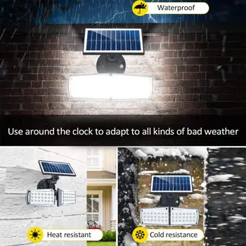 New 42LED/80COB 20W 280LM Solar Wall Lamp Outdoor Garden Street Yard Wireless IP65 Waterproof Smart PIR Motion Sensor Light
New 42LED/80COB 20W 280LM Solar Wall Lamp Outdoor Garden Street Yard Wireless IP65 Waterproof Smart PIR Motion Sensor Light