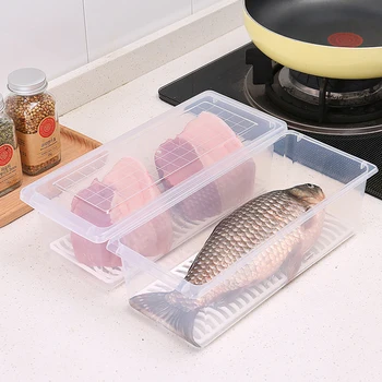 Plastic Fridge Storage Containers Creative Kitchen Food Preservation Tray Stackable Fridge Organizer with Removable Drain Tray
Plastic Fridge Storage Containers Creative Kitchen Food Preservation Tray Stackable Fridge Organizer with Removable Drain Tray