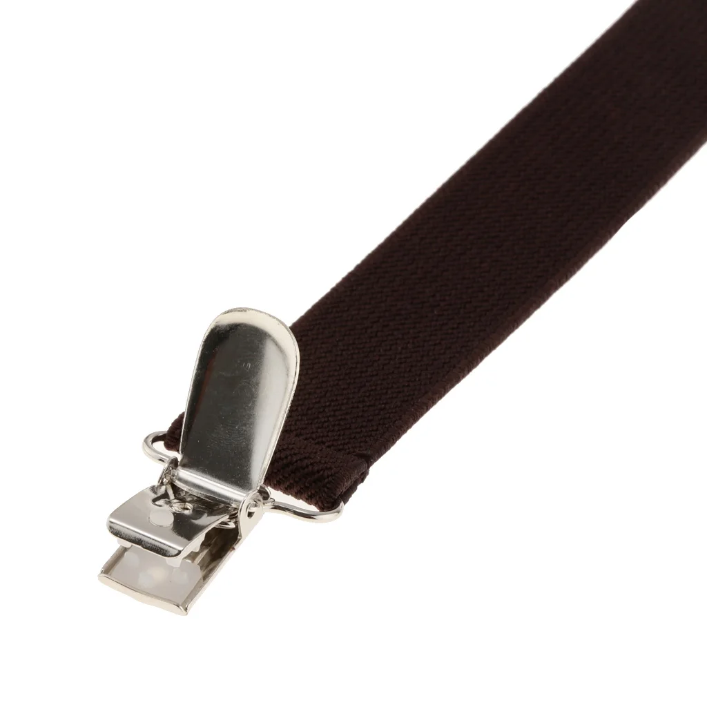 Mens Skinny Suspenders Y Back Wide Elastic Adjustable Trouser Clips Braces for Work Special Event or with Casual Attire Mens Skinny Suspenders Y Back Wide Elastic Adjustable Trouser Clips Braces for Work Special Event or with Casual Attire
