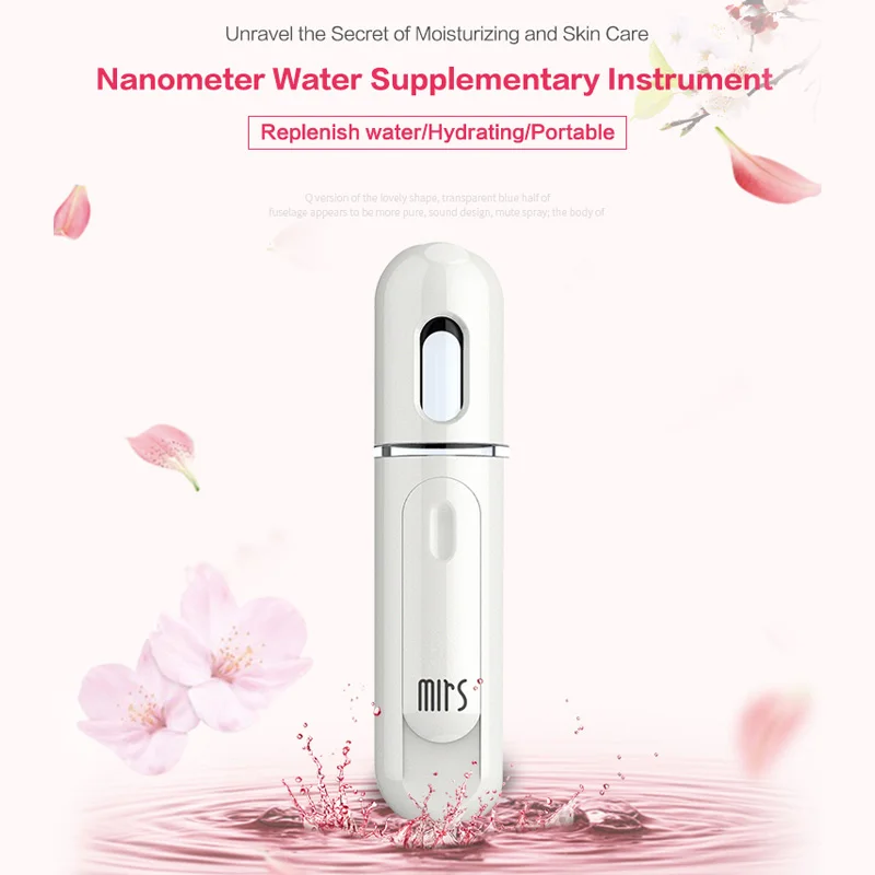 USB Portable Nano Mist Sprayer Facial Body Nebulizer Steamer Moisturizing Skin Care Mini Face Spray Beauty Instruments Device
USB Portable Nano Mist Sprayer Facial Body Nebulizer Steamer Moisturizing Skin Care Mini Face Spray Beauty Instruments Device