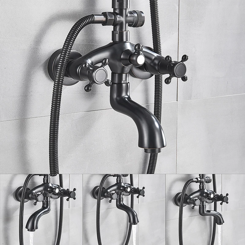 black shower faucet 2