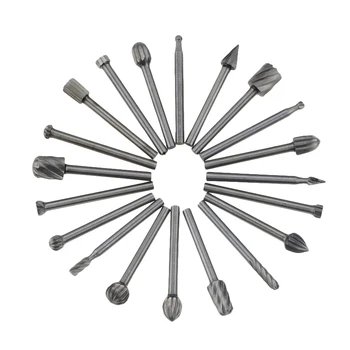 20PCS 3mm HSS Rotary Routing Router Bit for Burr Milling Cutter Carving Machine Router Bits Kit Drill Bit
20PCS 3mm HSS Rotary Routing Router Bit for Burr Milling Cutter Carving Machine Router Bits Kit Drill Bit