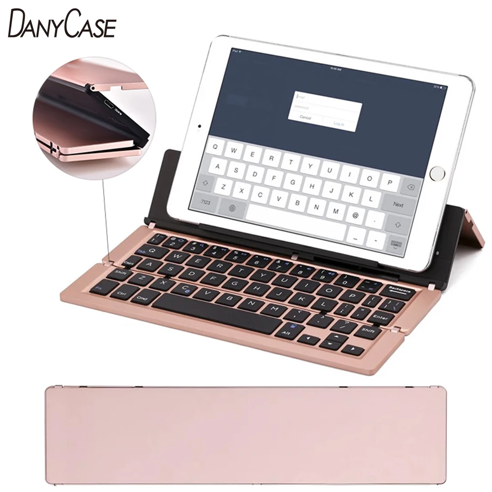 Portable keyboard Bluetooth folding keyboard is compatible with tablets and smart phones for iPhone, Android, tablet, ipad, PC
Portable keyboard Bluetooth folding keyboard is compatible with tablets and smart phones for iPhone, Android, tablet, ipad, PC