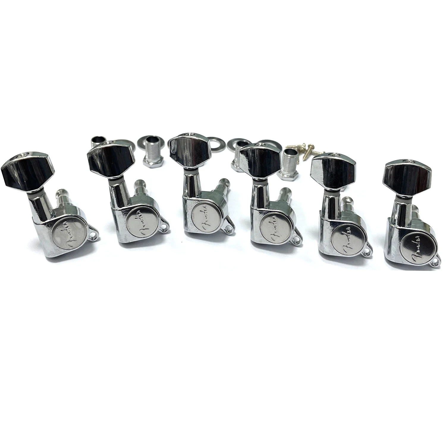 6R Vintage guitar tuners with F logo guitar machine heads electric guitar tuning 
6R Vintage guitar tuners with F logo guitar machine heads electric guitar tuning