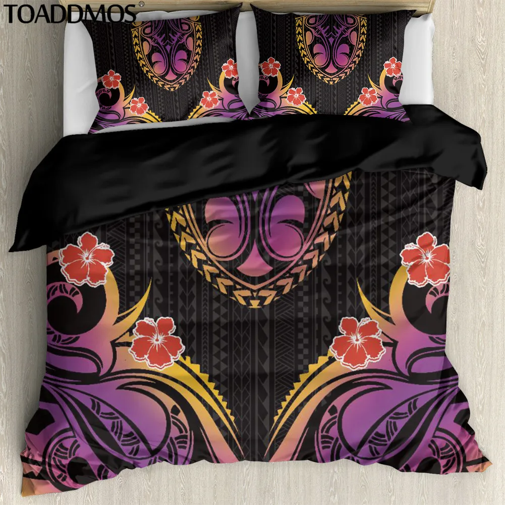 TOADDMOS Hibiscus Polynesian Pattern Duvet Cover & Pillowslips 3pcs/Set Comfort Bedding Set Bed Quilt Cover & Pillowcases
TOADDMOS Hibiscus Polynesian Pattern Duvet Cover & Pillowslips 3pcs/Set Comfort Bedding Set Bed Quilt Cover & Pillowcases