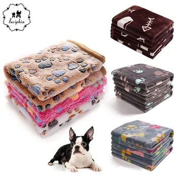 Luciphia 3 Packs Pet Blanket Super Soft Fluffy Premium Fleece Paw Foot Print Warm Flannel Throw for Dog Puppy Cat
Luciphia 3 Packs Pet Blanket Super Soft Fluffy Premium Fleece Paw Foot Print Warm Flannel Throw for Dog Puppy Cat