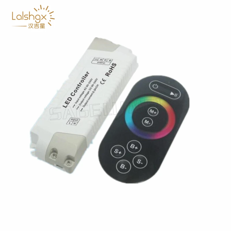 AC110V - 220V Wireless high-voltage led RGB controller with remote control for high voltage led rgb strip light tape LED Lights
AC110V - 220V Wireless high-voltage led RGB controller with remote control for high voltage led rgb strip light tape LED Lights