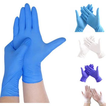 Nitrile Gloves 100Pcs Disposable Rubber Gloves Waterproof Puncture-proof Glove for Home Labor Safety Gloves rękawiczki nitrylowe
Nitrile Gloves 100Pcs Disposable Rubber Gloves Waterproof Puncture-proof Glove for Home Labor Safety Gloves rękawiczki nitrylowe