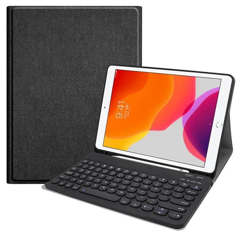 For iPad Air 3 iPad Pro 10.5 iPad 10.2 2019 Tablet Case keyboard with Pencil Holder Leather USA Keyboard Cover for iPad Pro 10.5
For iPad Air 3 iPad Pro 10.5 iPad 10.2 2019 Tablet Case keyboard with Pencil Holder Leather USA Keyboard Cover for iPad Pro 10.5