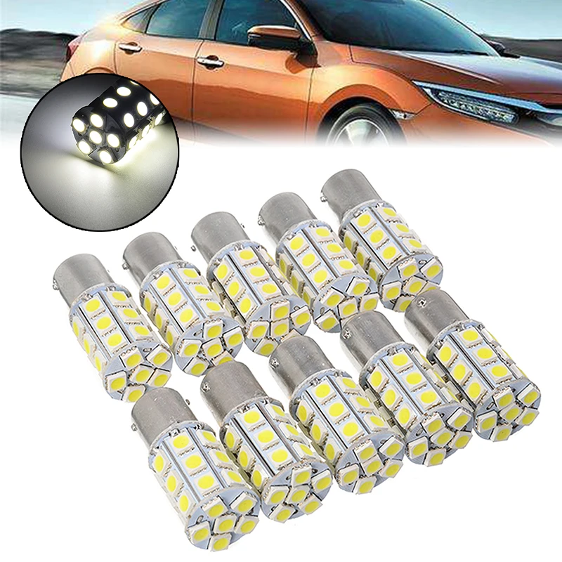 New Arrival 10pcs Super Bright White RV Trailer Brake Light Bulbs High Power Auto Tail Signal Lamp for Car Lighting
New Arrival 10pcs Super Bright White RV Trailer Brake Light Bulbs High Power Auto Tail Signal Lamp for Car Lighting
