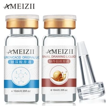 AMEIZII Snail Essence serum z kwasem hialuronowym krem do twarzy nawilżający pielęgnacja skóry pielęgnacja twarzy zaskórnika leczenie trądziku wybielanie(China)