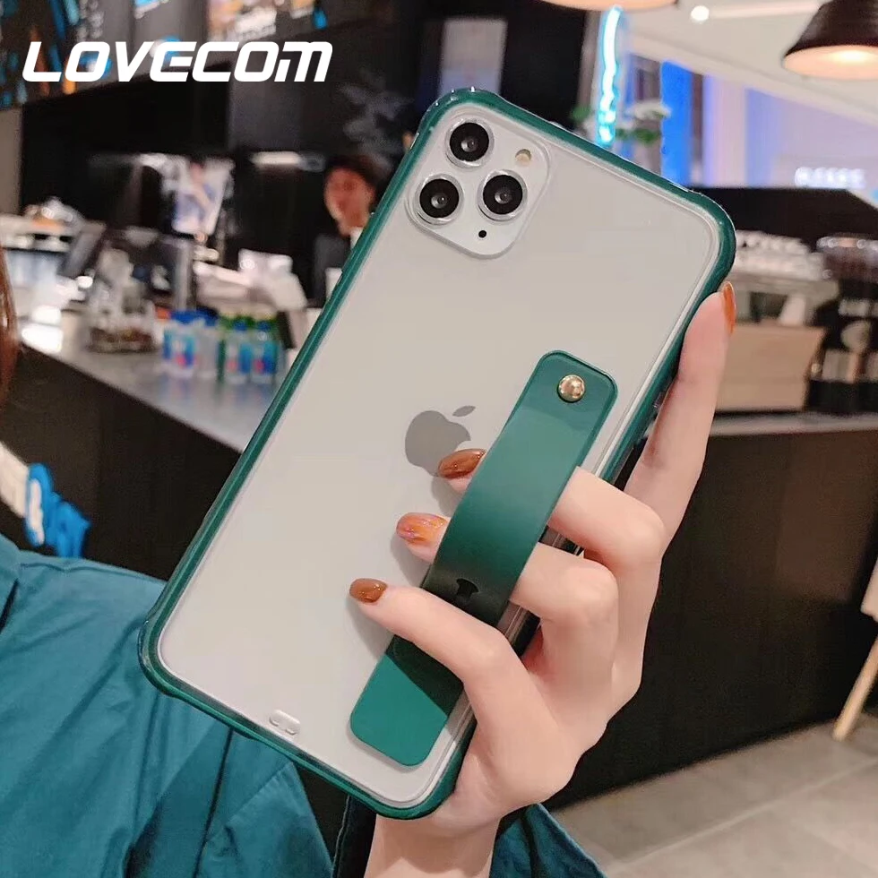 LOVECOM Shockproof Wrist Strap Phone Case For iPhone 11 Pro Max XR XS Max 6 6S 7 8 Plus X Soft TPU Candy Color Back Cover Gift
LOVECOM Shockproof Wrist Strap Phone Case For iPhone 11 Pro Max XR XS Max 6 6S 7 8 Plus X Soft TPU Candy Color Back Cover Gift