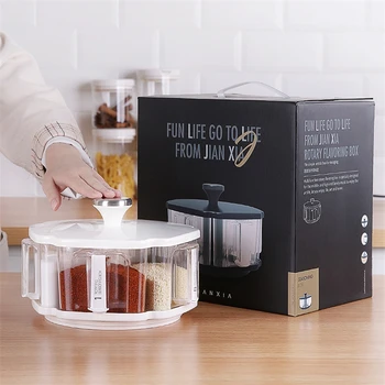 2500ml 360 Rotating Kitchen Spices Organizer Non-Skid Seasoning Tray Rack Bottles Shelf Cabinet Corner Cosmetic With Spice Spoon
2500ml 360 Rotating Kitchen Spices Organizer Non-Skid Seasoning Tray Rack Bottles Shelf Cabinet Corner Cosmetic With Spice Spoon