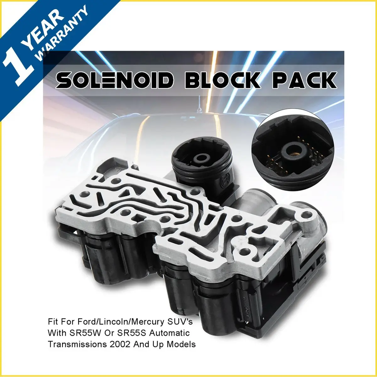 Solenoid Block Pack 5R55S 5R55W 9L2Z7G391AA For Ford For Lincoln For M ercury Transmission Body 04 UP AutoTransmission Part
Solenoid Block Pack 5R55S 5R55W 9L2Z7G391AA For Ford For Lincoln For M ercury Transmission Body 04 UP AutoTransmission Part