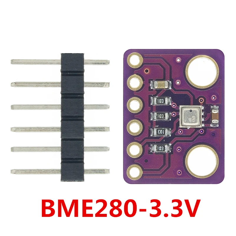 Цифровой датчик температуры и влажности BME280 3 В 5 модуль датчика атмосферного