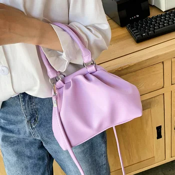 Cute Small Solid Color PU Leather Crossbody Bags for Women 2020 Elegant Shoulder Handbags Female Totes Lady Purple Hand Bag
Cute Small Solid Color PU Leather Crossbody Bags for Women 2020 Elegant Shoulder Handbags Female Totes Lady Purple Hand Bag