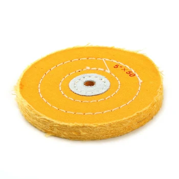 Yellow Buff Wheel 5inches 10mm Cloth Buffing Polishing Wheel Cotton Jewelry Power Grinder Pads Tools
Yellow Buff Wheel 5inches 10mm Cloth Buffing Polishing Wheel Cotton Jewelry Power Grinder Pads Tools
