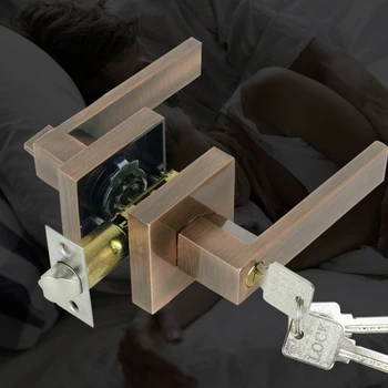 Door Handle Door Handle Lock Square Channel Privacy Mask Interior Bedroom Room Bathroom Three-Bar Spherical Lock
Door Handle Door Handle Lock Square Channel Privacy Mask Interior Bedroom Room Bathroom Three-Bar Spherical Lock