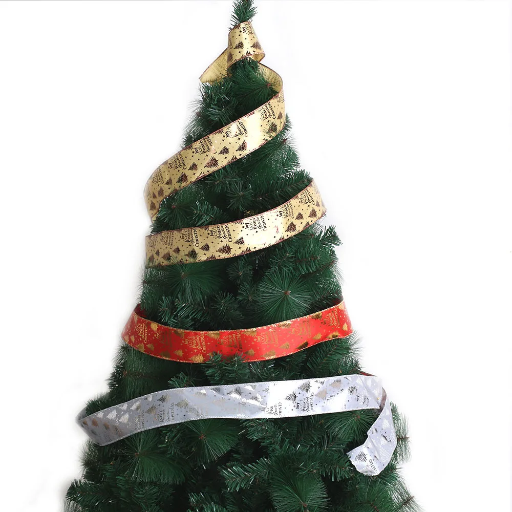 10m christmas ribbon christmas tree decorations ribbons for
