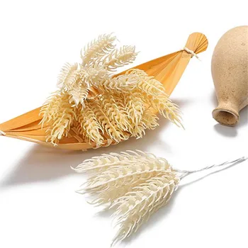 20Pcs Fake Wheat (6 Stems/Bunch) 6.3" Length Artificial Plants for DIY Home Wedding Christmas Party Accessories Shop Decorative
20Pcs Fake Wheat (6 Stems/Bunch) 6.3" Length Artificial Plants for DIY Home Wedding Christmas Party Accessories Shop Decorative