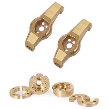 2PCS Outer Portal Drive Housing Counterweight Balance Weight for 1/10 Traxxas TRX4 TRX-4 & 2Pcs Front Axle Brass C Hub
2PCS Outer Portal Drive Housing Counterweight Balance Weight for 1/10 Traxxas TRX4 TRX-4 & 2Pcs Front Axle Brass C Hub