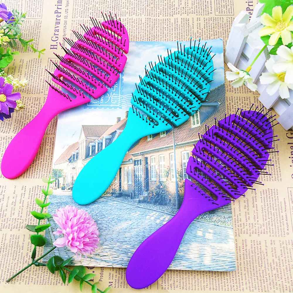 1pcs Hair Comb Anti-static Head Massager Dry and Wet Hairbrush Magic Demelant Brush Plastic Household Curly Hair Styling Tools
1pcs Hair Comb Anti-static Head Massager Dry and Wet Hairbrush Magic Demelant Brush Plastic Household Curly Hair Styling Tools