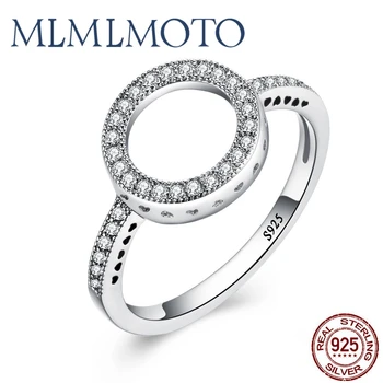 100% Genuine 925 Sterling Silver Forever Clear Black CZ Circle Round Finger Rings for Women Jewelry Christmas Gift SCR04 2020 
100% Genuine 925 Sterling Silver Forever Clear Black CZ Circle Round Finger Rings for Women Jewelry Christmas Gift SCR04 2020