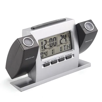 LCD Projection Clock Timer Snooze Alarm Clock with Date/Temperature Display Indoor/Outdoor Thermometer Projector Clocks
LCD Projection Clock Timer Snooze Alarm Clock with Date/Temperature Display Indoor/Outdoor Thermometer Projector Clocks