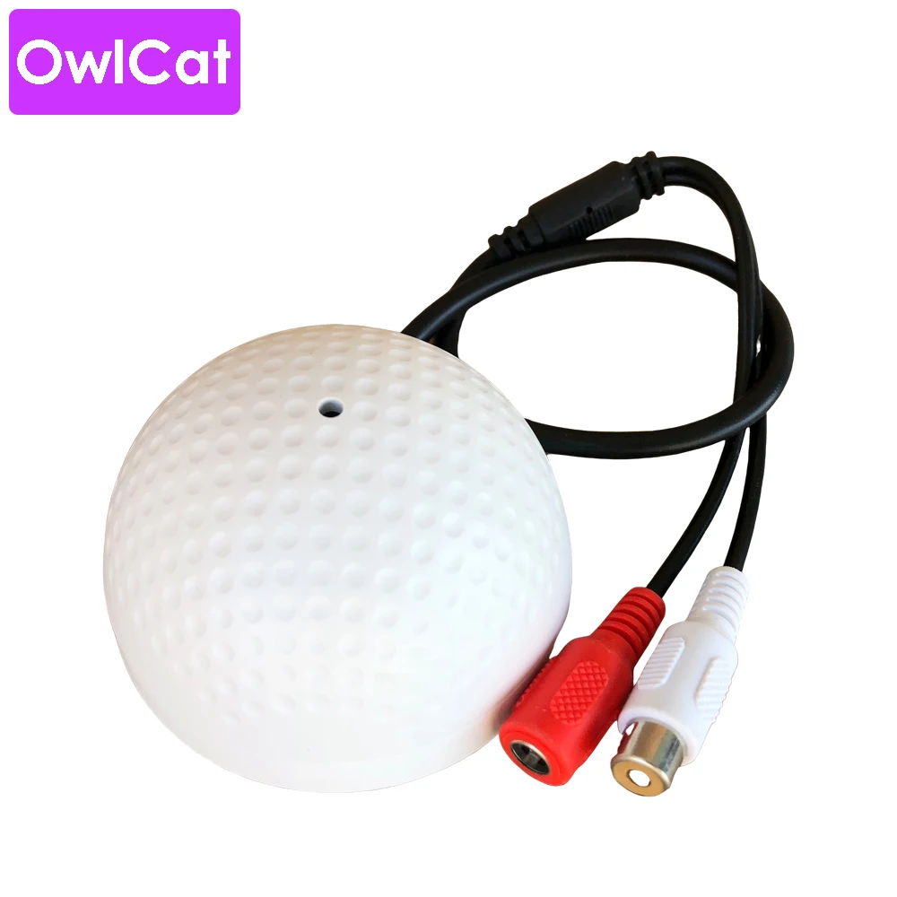 OwlCat Sound Monitor Audio Pickup Microphone for CCTV Video Surveillance Security Camera IP Cameras
OwlCat Sound Monitor Audio Pickup Microphone for CCTV Video Surveillance Security Camera IP Cameras
