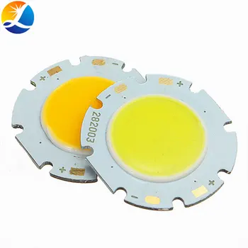 

20pcs/lot 28mm Diameter Rounded Light COB LED 3W 5W 7W 10W 12W Lighting Source for Spotlights Down Lamps LED Bulb 20mm Emitting