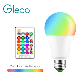 Led Bulb Lights 5W 10W 15W E27 RGB RGBW AC 110V 220V 16 Colors Changeable With 24Keys IR Romote Control Home Decoration Led Bulb
Led Bulb Lights 5W 10W 15W E27 RGB RGBW AC 110V 220V 16 Colors Changeable With 24Keys IR Romote Control Home Decoration Led Bulb