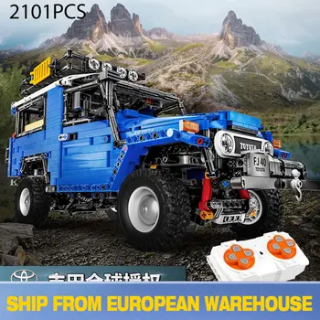 Technic Car The X-Tech:Fast Furious TOYOTA J40 RC Motorized SUV vehicle Building Blocks Bricks Racing Model Christmas Gifts Toys
Technic Car The X-Tech:Fast Furious TOYOTA J40 RC Motorized SUV vehicle Building Blocks Bricks Racing Model Christmas Gifts Toys