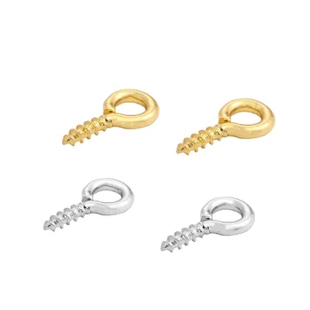 200pcs 4x9mm Mini Eye Pins Eyepins Hooks Eyelets Screw Threaded Antique Silver Gold Clasps For DIY Jewelry Making Accessories
200pcs 4x9mm Mini Eye Pins Eyepins Hooks Eyelets Screw Threaded Antique Silver Gold Clasps For DIY Jewelry Making Accessories