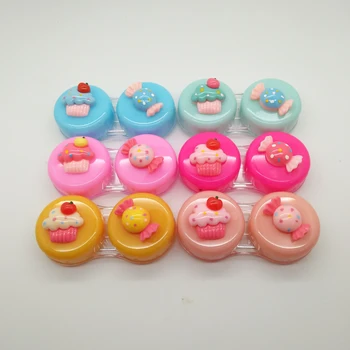 LIUSVENTINA Portable DIY Colourful Candy and Strawberry Cake Contact Lens Case Box Container for Color Lenses Gift for Girls
LIUSVENTINA Portable DIY Colourful Candy and Strawberry Cake Contact Lens Case Box Container for Color Lenses Gift for Girls