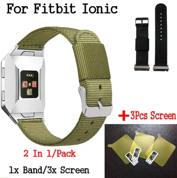 2In1 Smart Bracelet Wrist Band for Fitbit Ionic Screen Protective film Nylon Wristband for Fitbit Ionic Strap Replace Wartchband
2In1 Smart Bracelet Wrist Band for Fitbit Ionic Screen Protective film Nylon Wristband for Fitbit Ionic Strap Replace Wartchband