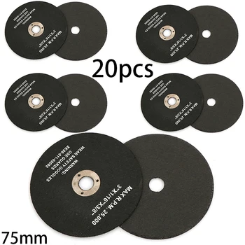 20x75mm Cutting Wheel Angle Grinder 10mm Hole Cutter Disc Resin Tools Kit Tool
20x75mm Cutting Wheel Angle Grinder 10mm Hole Cutter Disc Resin Tools Kit Tool