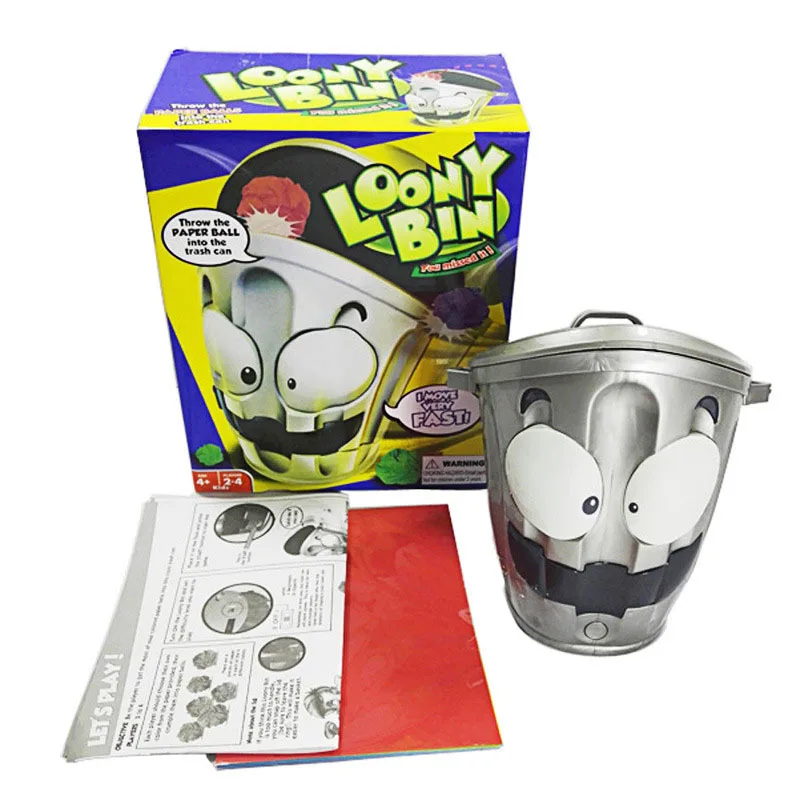 Electric Will Run Crazy Garbage Can Throw Paper Shooting Game Loony Bin Party Game Fun Toy
Electric Will Run Crazy Garbage Can Throw Paper Shooting Game Loony Bin Party Game Fun Toy