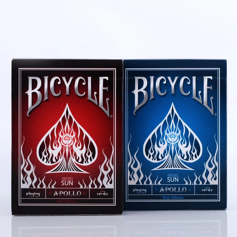 1 deck BICYCLE Cards APOLLO Playing Cards Regular Bicycle Deck Rider Back Card Magic Trick Magic Props
1 deck BICYCLE Cards APOLLO Playing Cards Regular Bicycle Deck Rider Back Card Magic Trick Magic Props
