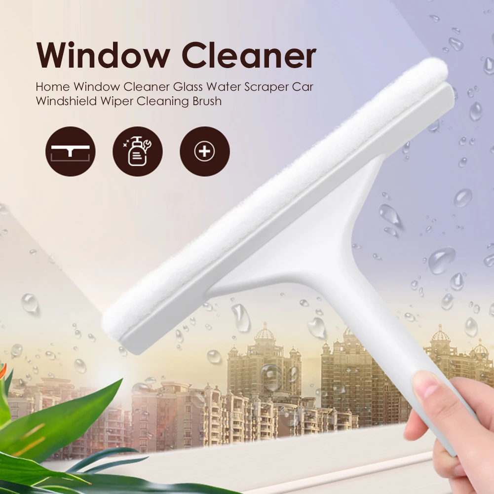 Portable Window Wiper Cleaner Water Scraper Scrubber Car Glass Cleaning Brush for Household Living Room Windows Cleaning
Portable Window Wiper Cleaner Water Scraper Scrubber Car Glass Cleaning Brush for Household Living Room Windows Cleaning