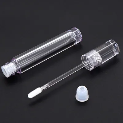 Round 5ml Transparent Empty Lip Gloss Tubes Refillable Lip Glaze Lip Balm Bottles With Rubber Inserts DIY Make Up Tools
Round 5ml Transparent Empty Lip Gloss Tubes Refillable Lip Glaze Lip Balm Bottles With Rubber Inserts DIY Make Up Tools