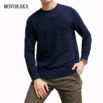 Autumn Winter Pullovers Sweater Men Cotton Knit Pullover Men Long Sleeve Sweater Male O-Neck Sweaters Slim Fit Jumper Pull Homme
Autumn Winter Pullovers Sweater Men Cotton Knit Pullover Men Long Sleeve Sweater Male O-Neck Sweaters Slim Fit Jumper Pull Homme