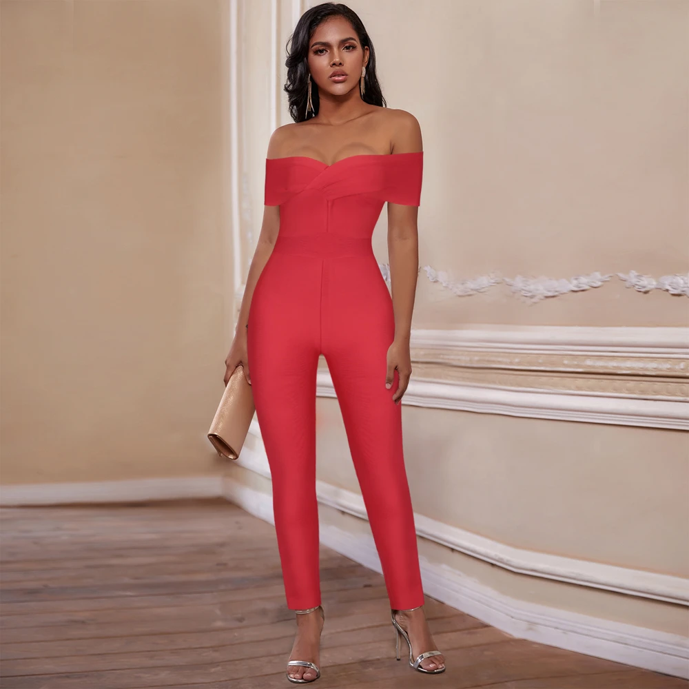 Ocstrade Red Bandage Jumpsuit 2020 New Summer Women Off the Shoulder Bandage Jumpsuit Boddycon Club Evening Party Jumpsuit
Ocstrade Red Bandage Jumpsuit 2020 New Summer Women Off the Shoulder Bandage Jumpsuit Boddycon Club Evening Party Jumpsuit