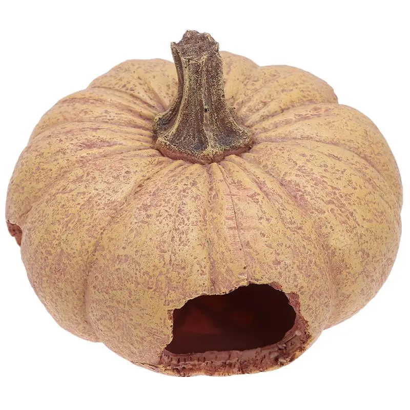 Reptile Hiding Cave Nest Creative Hide Nest Rest Cave Adorable House Pumpkin Cave For Reptile Hamster Lizard Fish Turtle
Reptile Hiding Cave Nest Creative Hide Nest Rest Cave Adorable House Pumpkin Cave For Reptile Hamster Lizard Fish Turtle