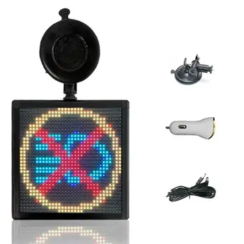 12V Animation Car LED Display Screen Expression lamp Controlled Gif Car LED emoticon Ornaments Screen displayer #1202
12V Animation Car LED Display Screen Expression lamp Controlled Gif Car LED emoticon Ornaments Screen displayer #1202