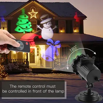Outdoor RC Projector Light 16 Slides Waterproof IP44 LED Landscape Light for Christmas Halloween Holiday Party Decoration
Outdoor RC Projector Light 16 Slides Waterproof IP44 LED Landscape Light for Christmas Halloween Holiday Party Decoration
