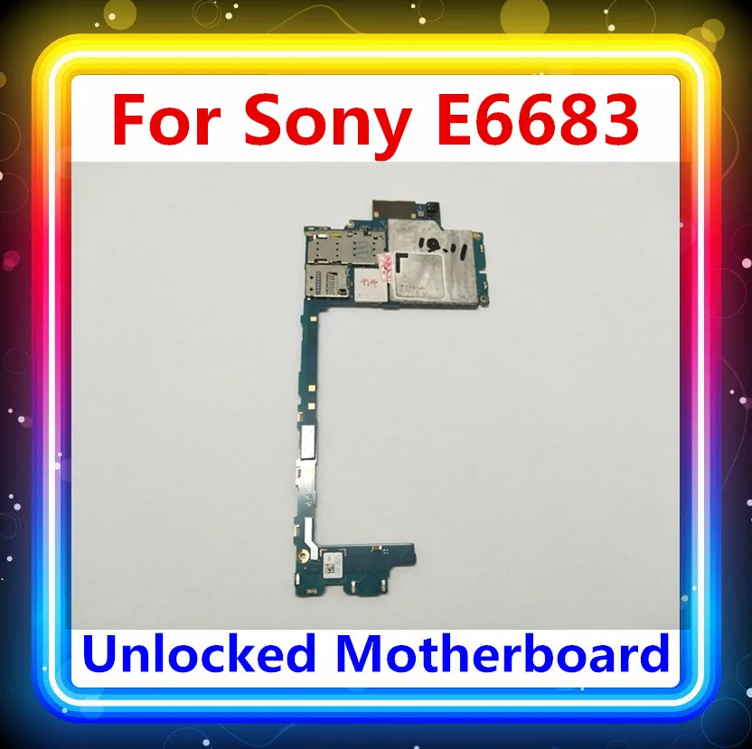 for Sony Xperia Z5 E6683 motherboard unlocked with chip mainboard tested Android OS motherboard for sony E6683 board
for Sony Xperia Z5 E6683 motherboard unlocked with chip mainboard tested Android OS motherboard for sony E6683 board